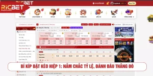 Bí kíp đặt kèo hiệp 1: Nắm chắc tỷ lệ, đánh đâu thắng đó