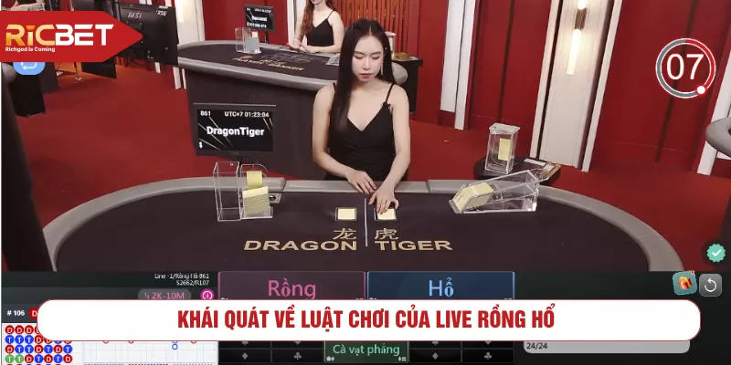Khái quát về luật chơi của Live Rồng Hổ