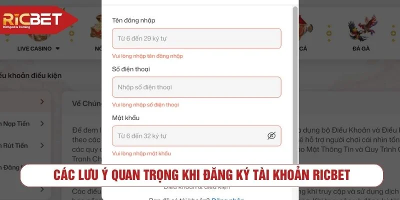 Người chơi nên lựa chọn mật khẩu an toàn cho tài khoản